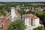 Photo aérienne - Bourdeilles - France