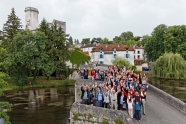 Photo aérienne - Bourdeilles - France