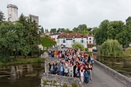 Photo aérienne - Bourdeilles - France