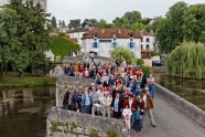 Photo aérienne - Bourdeilles - France
